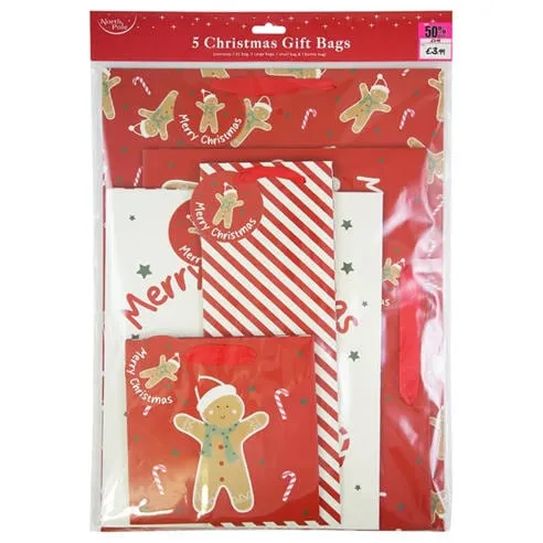 North Pole Adults Gift Bags