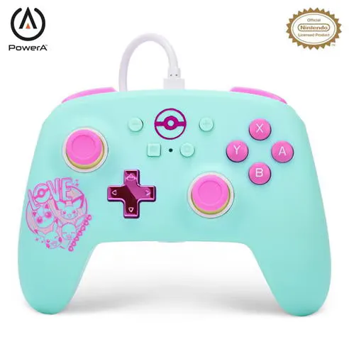 PowerA Enhanced Wired Controller for Nintendo Switch - Pokémon: Sweet Friends