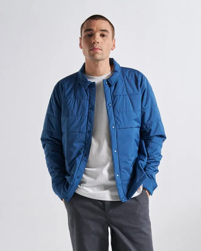 Passenger Clothing Vanlifer Insulated Overshirt - Dark Denim