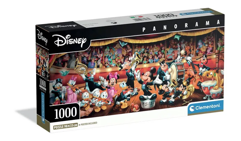 Clementoni Disney 1000 Piece Panorama Puzzle