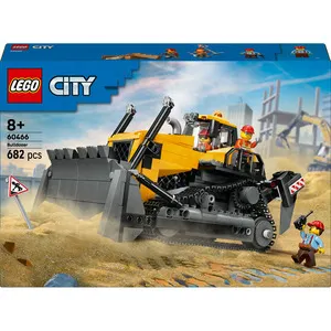 LEGO City Yellow Bulldozer Construction Set 60466