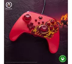 POWERA Advantage Wired Controller for Xbox Series X|S – Red Blaze