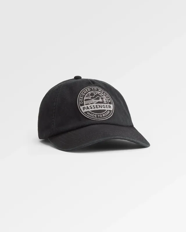 Passenger Clothing Odyssey 5 Panel Cap - Black