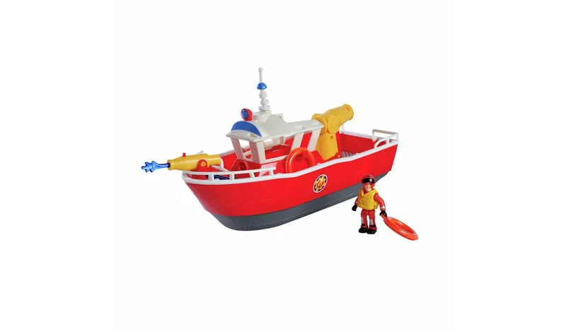 Fireman Sam and Titan Rescue Boat