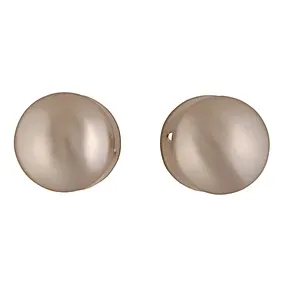 Nickel effect Zamak Round Internal Door knob (Dia)54mm