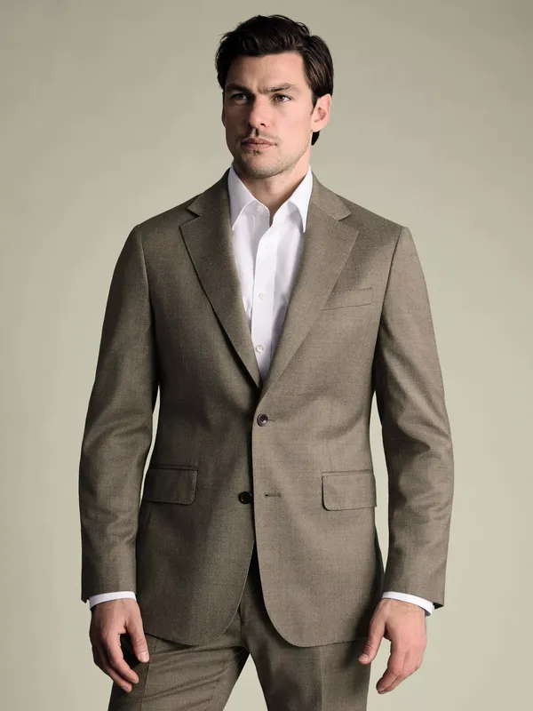 Charles Tyrwhitt Wool Rich Single Breasted Suit Jacket