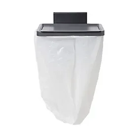 GoodHome Anthracite ABS plastic & steel Bin bag frame