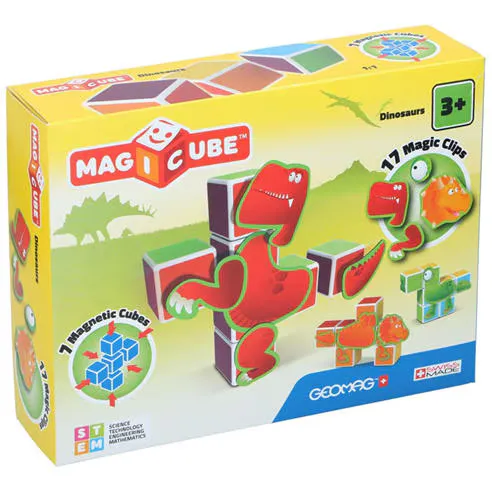Edco Magnetic Dinosaur Puzzle 24 Pieces