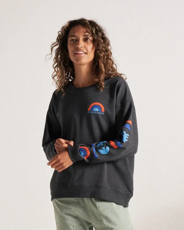 Passenger Clothing Papercut Sweatshirt - Black