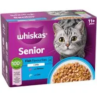 Whiskas 11+ Senior Pouches in Jelly