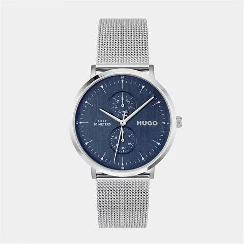 Hugo Gents HUGO #STYLE Stainless Steel Mesh Watch