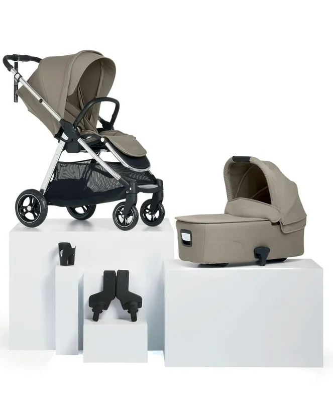 Mamas & Papas Flip XT³ Pushchair Bundle (4 Pieces) - Sage Grey