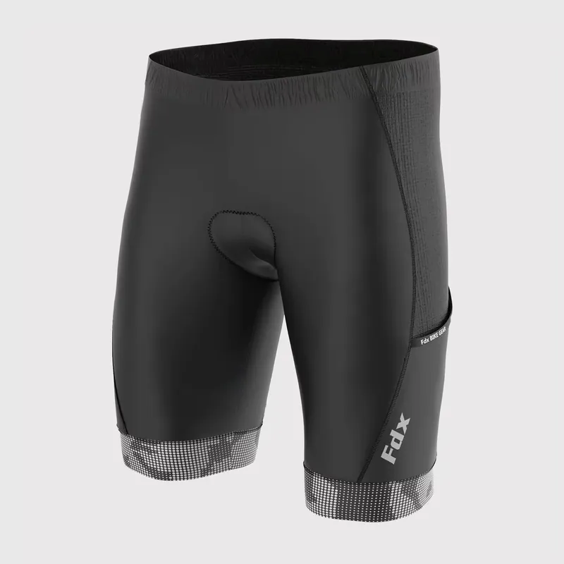FDX All Day Men’s Cycling Shorts 3D Padded Lightweight Shorts with Side Pockets
