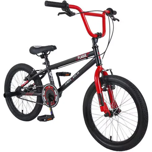 Zombie Plague Black/Red BMX Bike