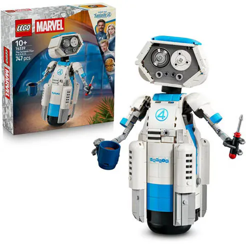 LEGO H.E.R.B.I.E. 76339 Fantastic Four Building Blocks