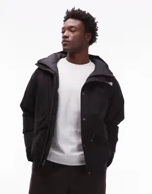 Mountain Down insulated waterproof jacket in black
