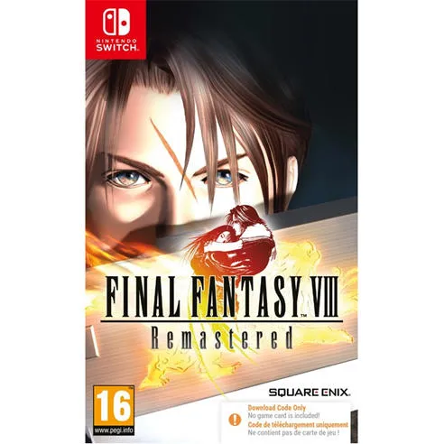 Square Enix Bandai Final Fantasy VIII Remastered - Code in Box