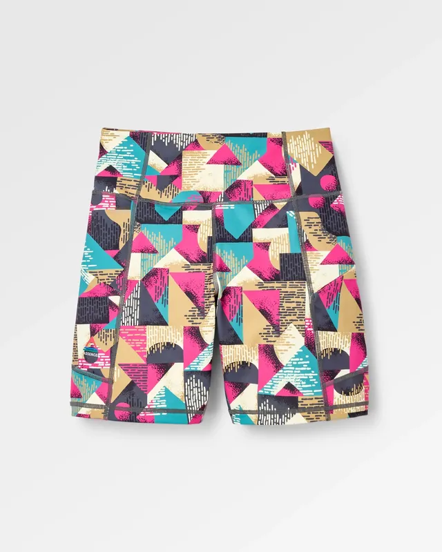 Passenger Clothing Solscape Active Short - Mosaic Mountain Charcoal