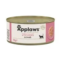 Applaws Adult Cat Cans Tuna/Fish in Broth 156g
