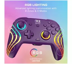 TURTLE BEACH Afterglow Wave Wireless Controller for Nintendo Switch 2 - Purple