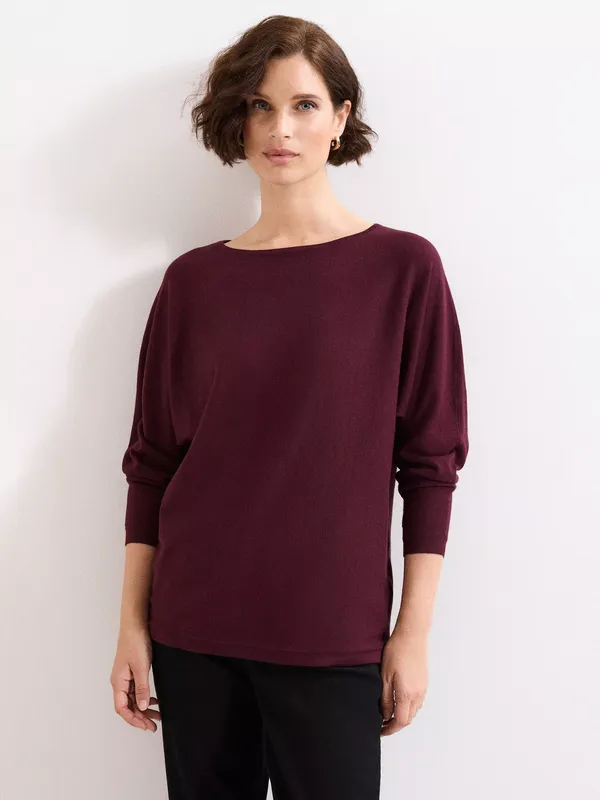 Phase Eight Christine Batwing Longline Jumper