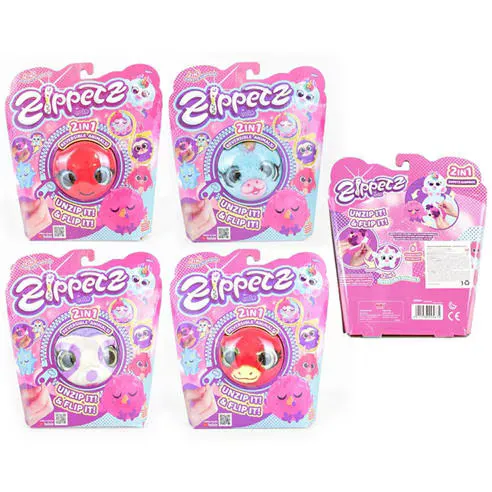Eolo Zippetz 2 In 1 Reversible Animals