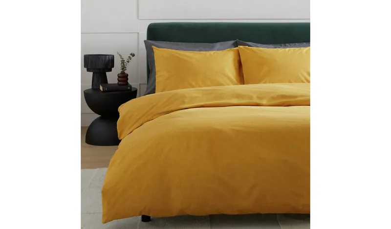 Habitat Reset Cotton Textured Print Bedding Set