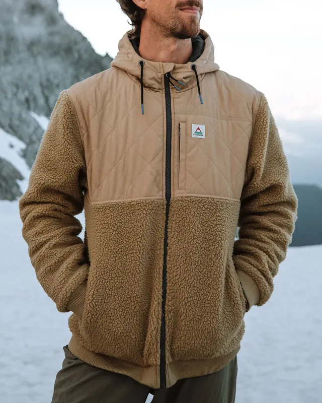 Passenger Clothing Adventure Deep-Pile Sherpa Fleece - Biscuit