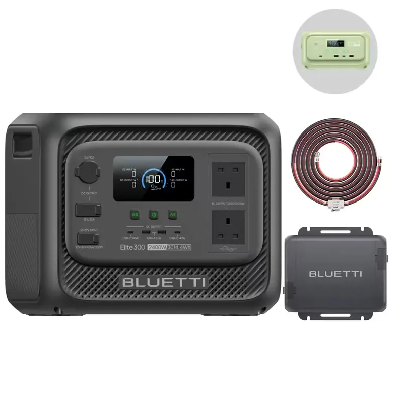 BLUETTI BLUETTI Elite 300 Solar Generator & Charger 1, for Home Backup/Outage/RV