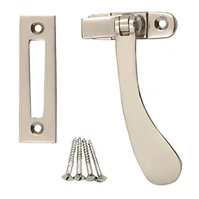 Satin Brass Nickel effect Sash Casement fastener