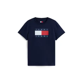 Tommy Jeans Women's TJ Badge Rib Regular Fit T-Shirt