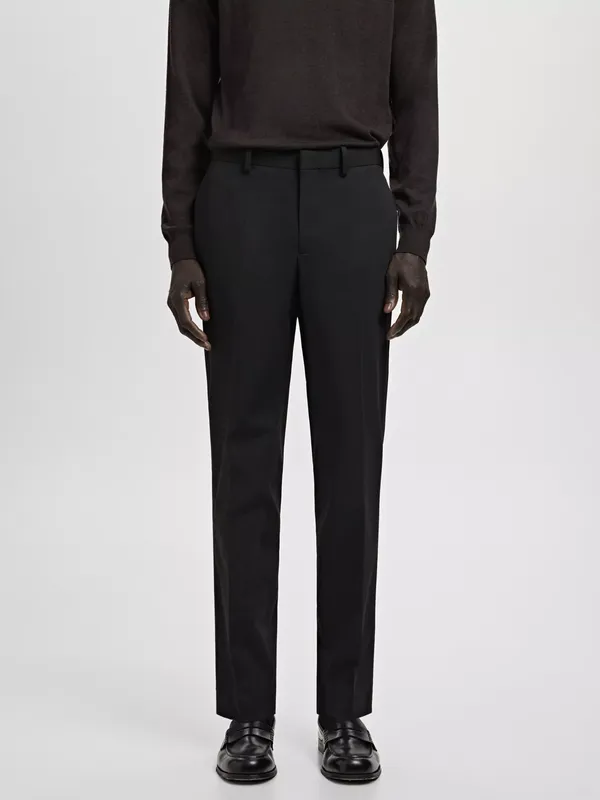 Mango Paris Super Slim Fit Lightweight Trousers