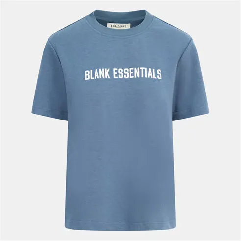 Blank Essentials Women's E College Cotton Short Sleeve Oversized T-Shirt