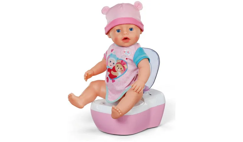 BABY Born Bath Dolls Poo Poo Toilet