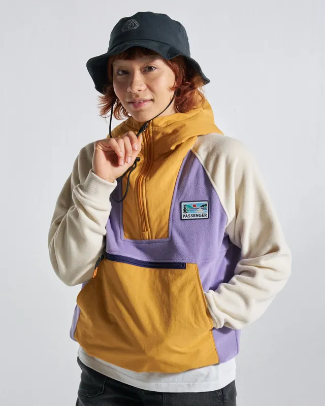 Passenger Clothing Alexander Hooded Polartec® Fleece - Purple Haze