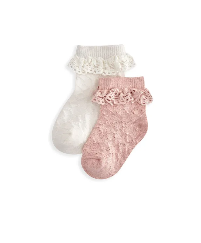 Mamas & Papas Frill Socks (Pack of 2)