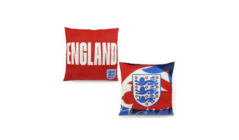 The FA England Cushion Red - 35x35cm