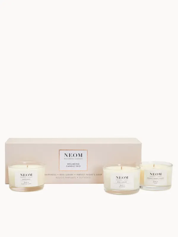 NEOM Wellbeing Wellbeing Candle Trio