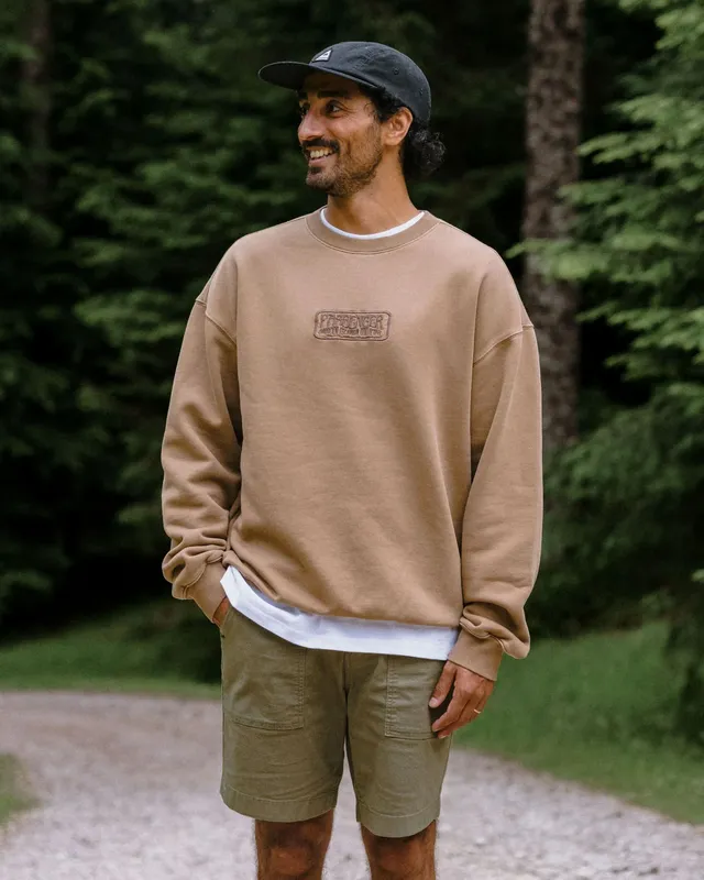 Passenger Clothing Boundless Relaxed Fit Sweatshirt - Caramel Brown