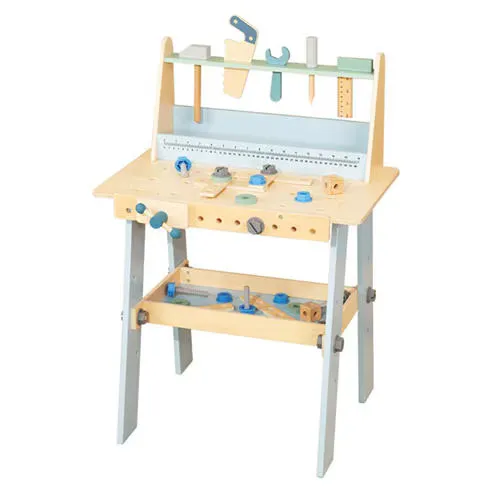 Tooky Toy Wooden Tool Bench