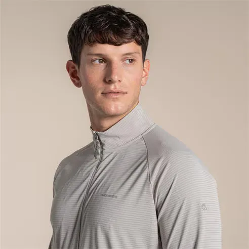 Craghoppers Mens NosiLife Solar Shield+ Quick-Drying Half Zip