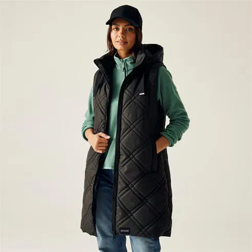 Regatta Womens Rurietta Water-Repellent Hooded Gilet