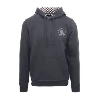 Aquascutum Men's Hooded Sweat Pull Over Hoodie