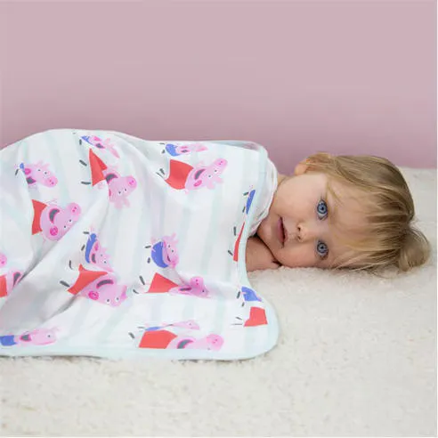 Peppa Pig My First Jersey Blanket
