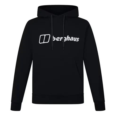 Berghaus Men's Logo Light Over the Head Cotton Hoodie