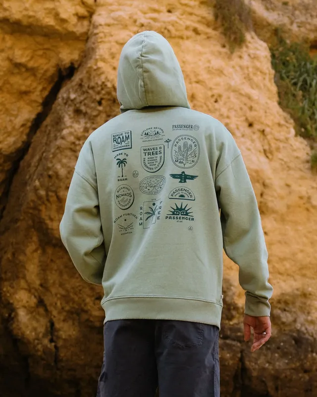 Passenger Clothing Sonoma Relaxed Fit Hoodie - Pistachio