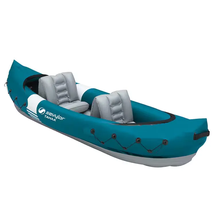 SEVYLOR Tahaa 2 Person Inflatable Touring Kayak - Blue