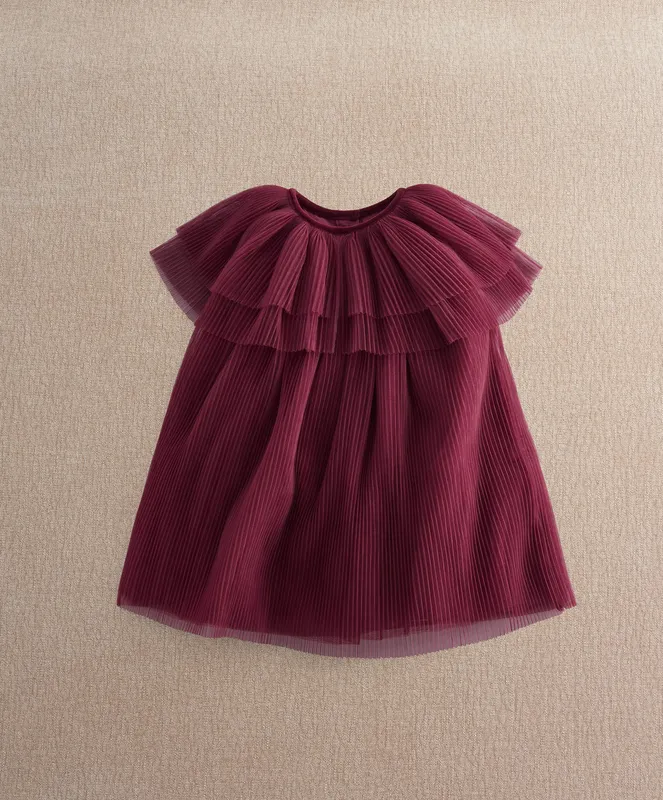 Mamas & Papas Pleated Cape Dress