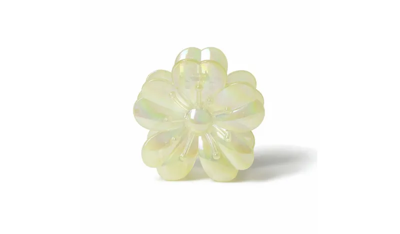 Flitzy Yellow Flower Claw Clip