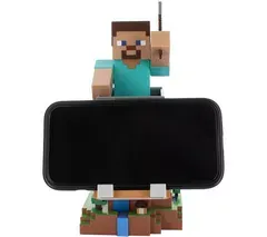 CABLE GUYS Minecraft: Steve Phone & Controller Holder